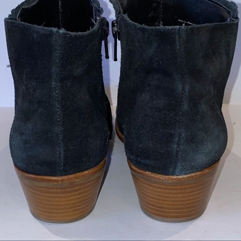 Jack Rogers Bailee Black Suede Bootie 8 Officecore Casual Everyday